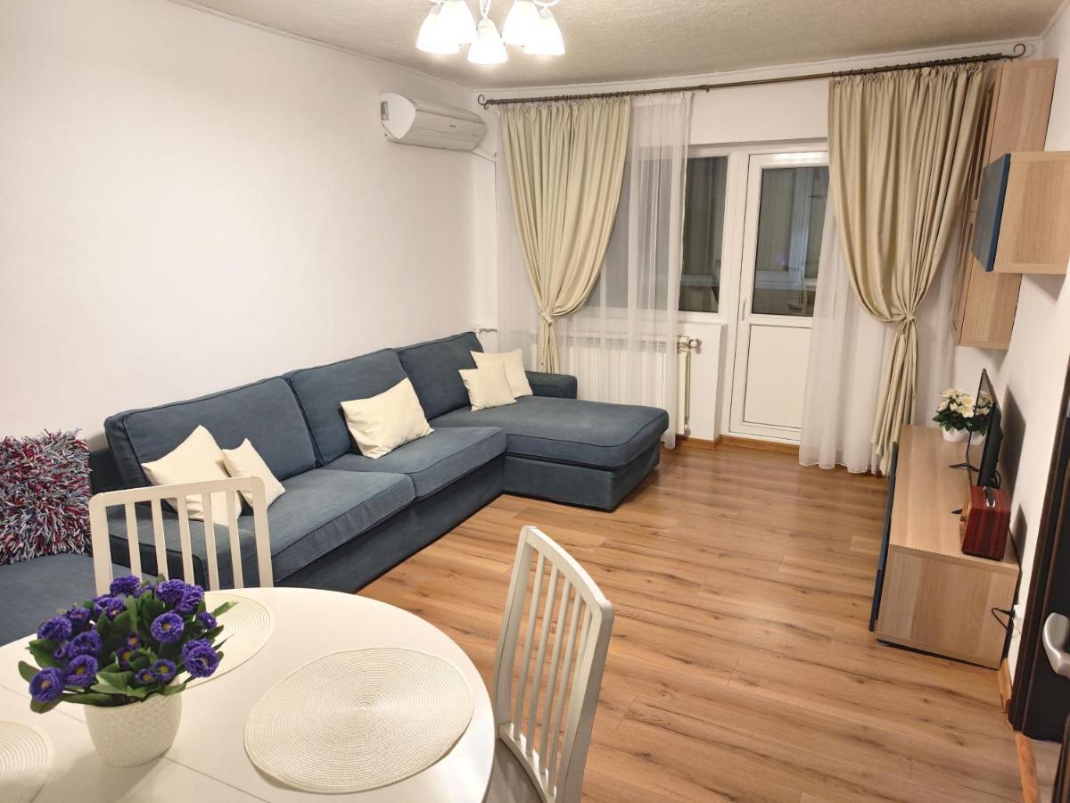 Platinum Apartment - Apartament Cu 3 Camere, 2 Dormitoare, 2 Bai, Bucatarie Complet Utilata, 2 Balcoane Bucureşti Eksteriør bilde